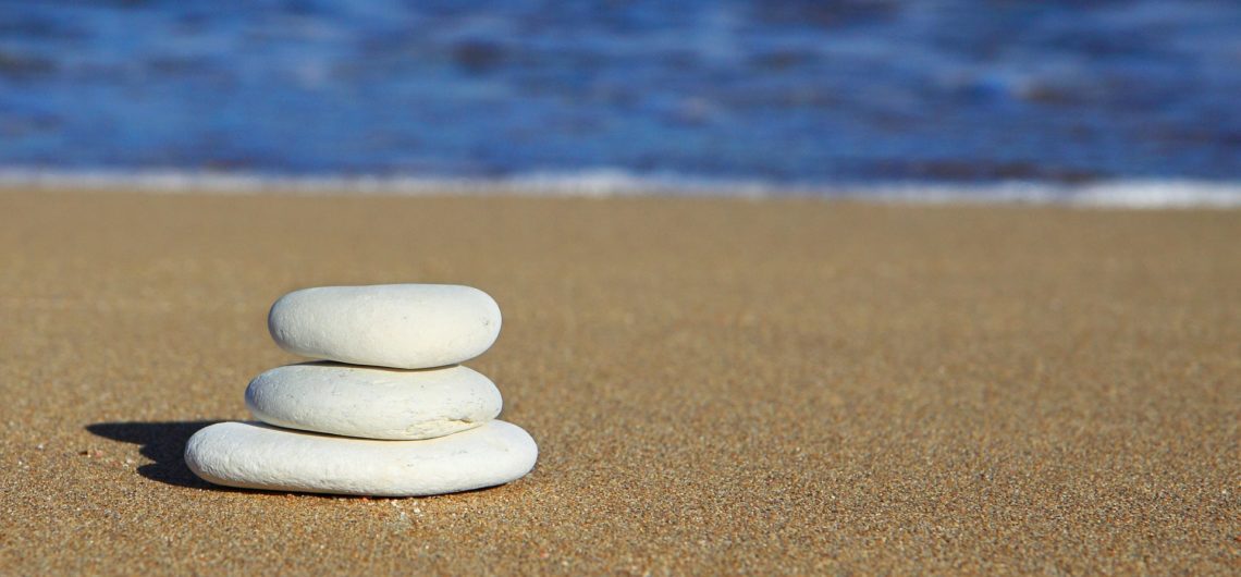 Three Stones on the Beach